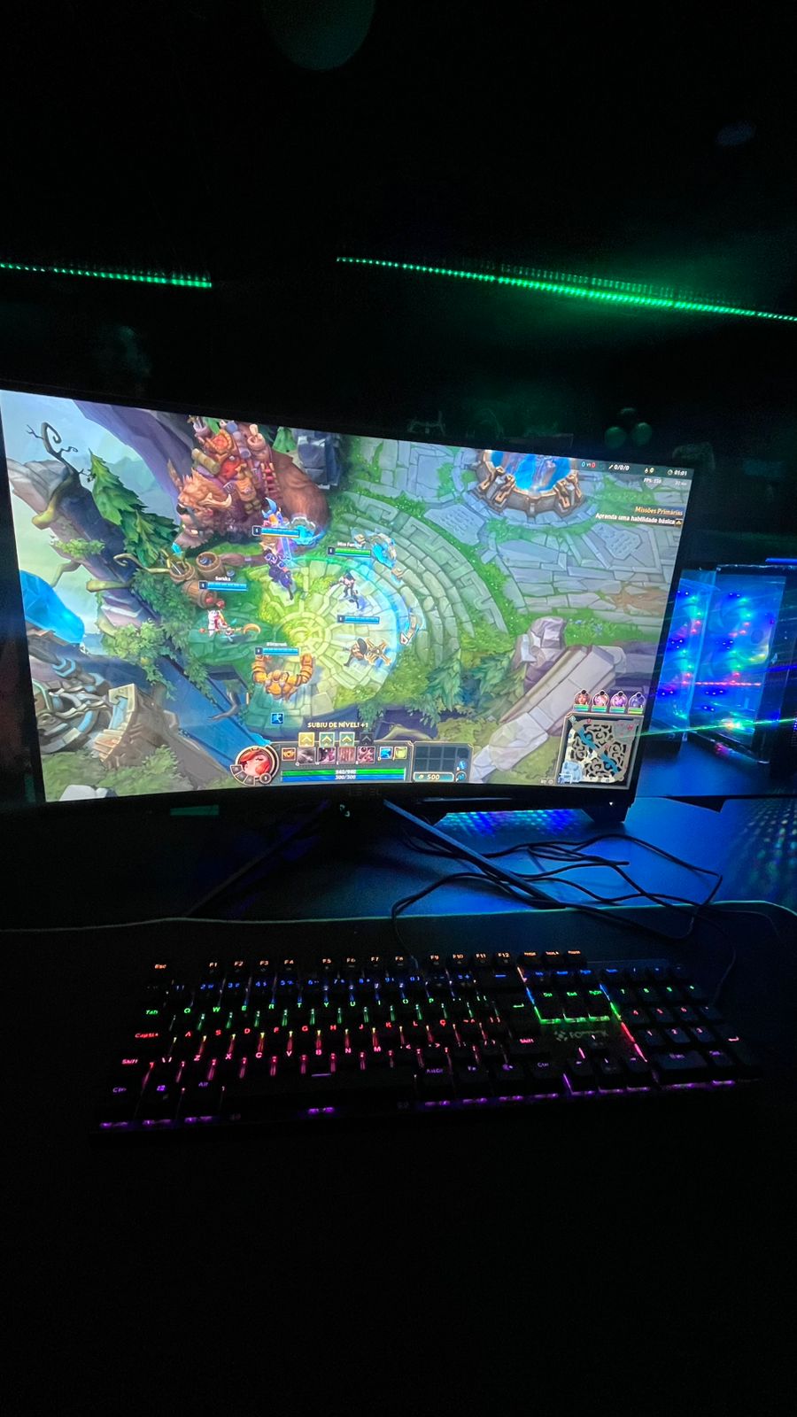 Foto da arena